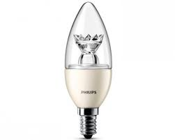 Philips LED LAMP kaars helder dimbaar 6 E14 (kleine fitting) LEDsImprove.nl